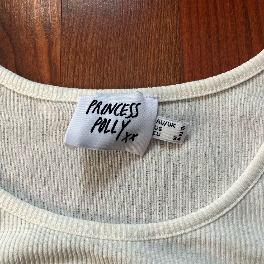 Princess Polly Cropped Tank - Picture 2 of 2